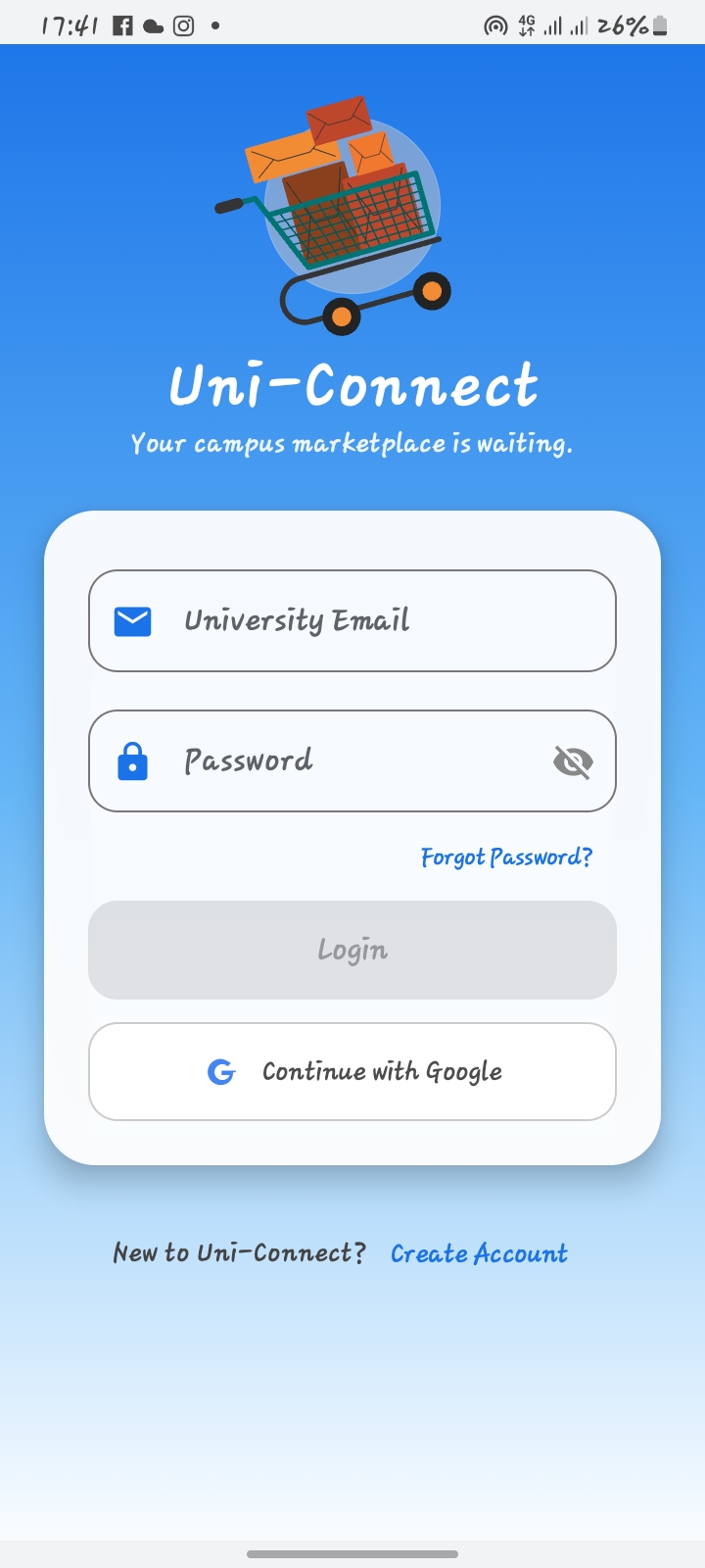 Uni Connect App Preview